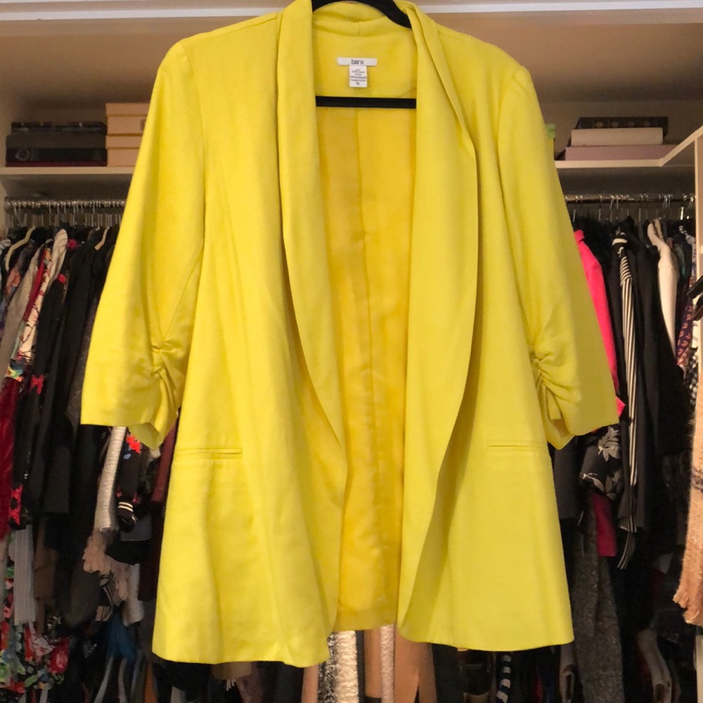 Bar III Neon Blazer.